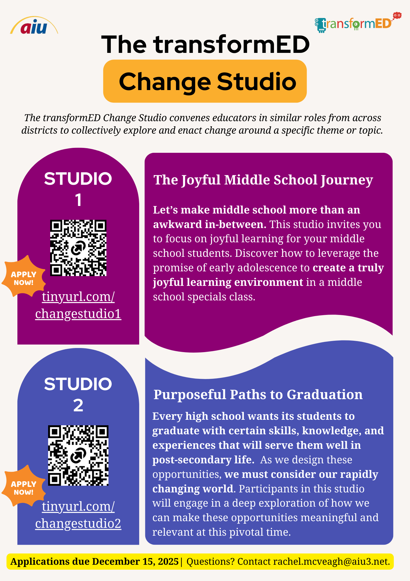 The transformED Change Studio – Remake Learning