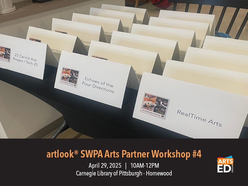 Arts Partner Program Design Workshops: Designing Professional Learning