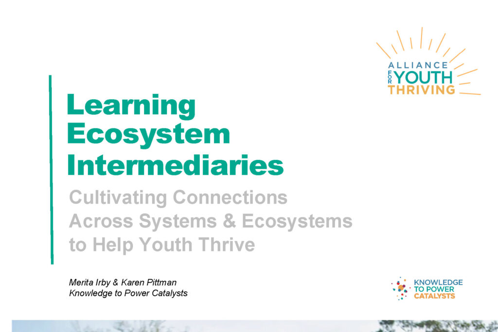 Red Thread Research Learning Ecosystems Resources – Remake Learning