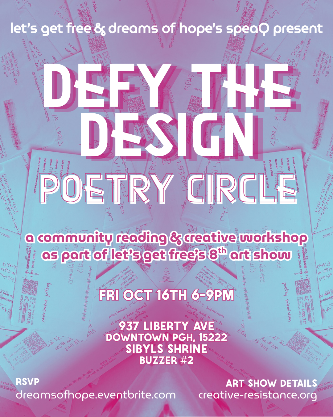Defy the Design: Poetry Circle